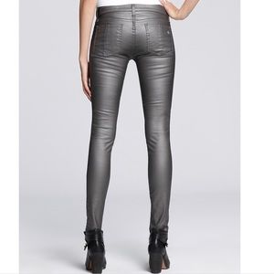 rag &bone metallic leggings 26